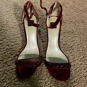 Burgandry Velvet , Size 7 1/2 Heels from White House Black Market